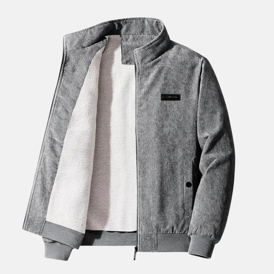Retro corduroy jack voor heren | casual en veelzijdig
