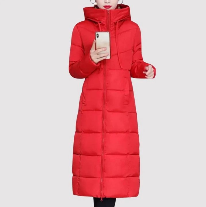 Leona | lange winterjas voor dames