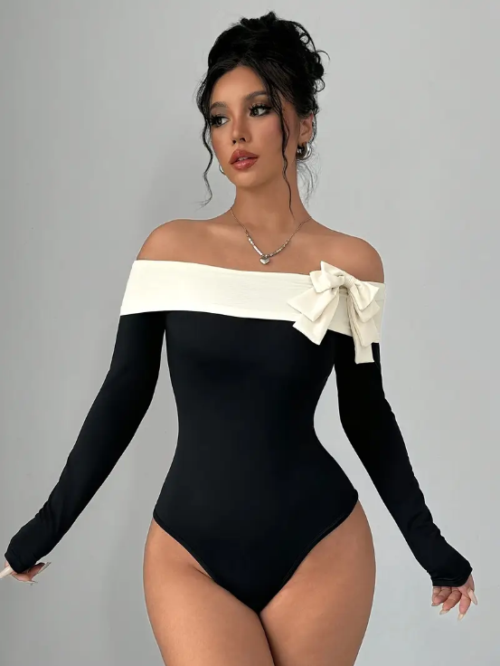 Kerry - elegante off-the-shoulder body