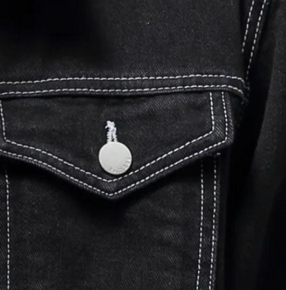 Darcio - winterspijkerjack met knopen voor heren