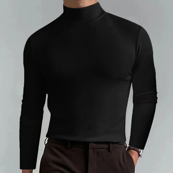 Slim-fit coltrui met lange mouwen - Oliver