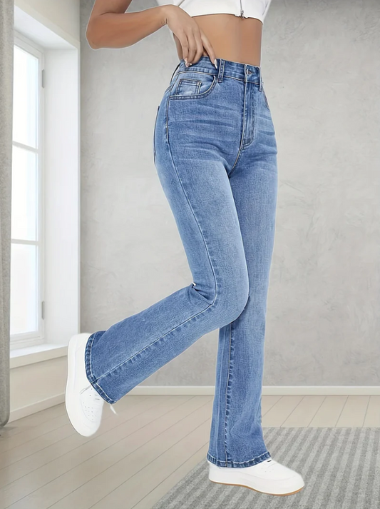 Lovisa - lichtblauwe bootcut jeans