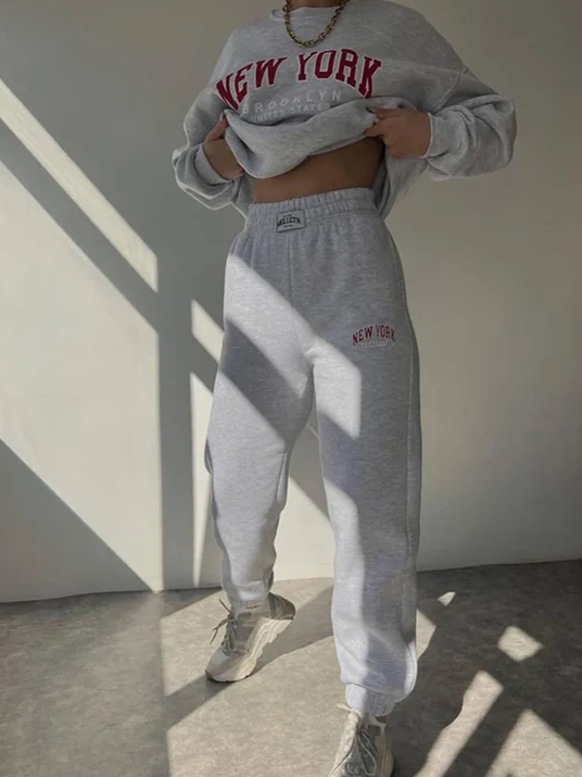 Liora - plus size tweedelige set newyork