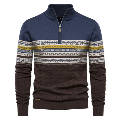 Roezeva | hoogwaardige trui met retro-patroon
