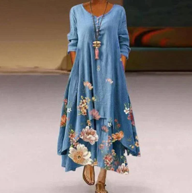 Katherine – elegante maxi-jurk voor zomerse dagen