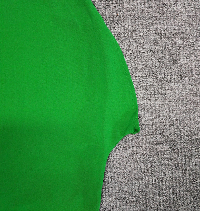 FallStyle - trendy effen top met korte mouwen