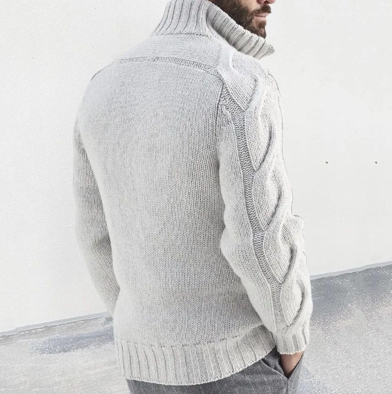 Premium gebreid herenvest - elegant en warm