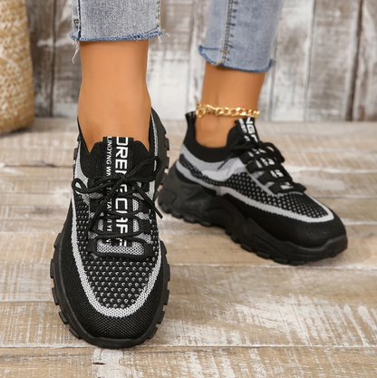 Ademende mesh-sneakers voor dames