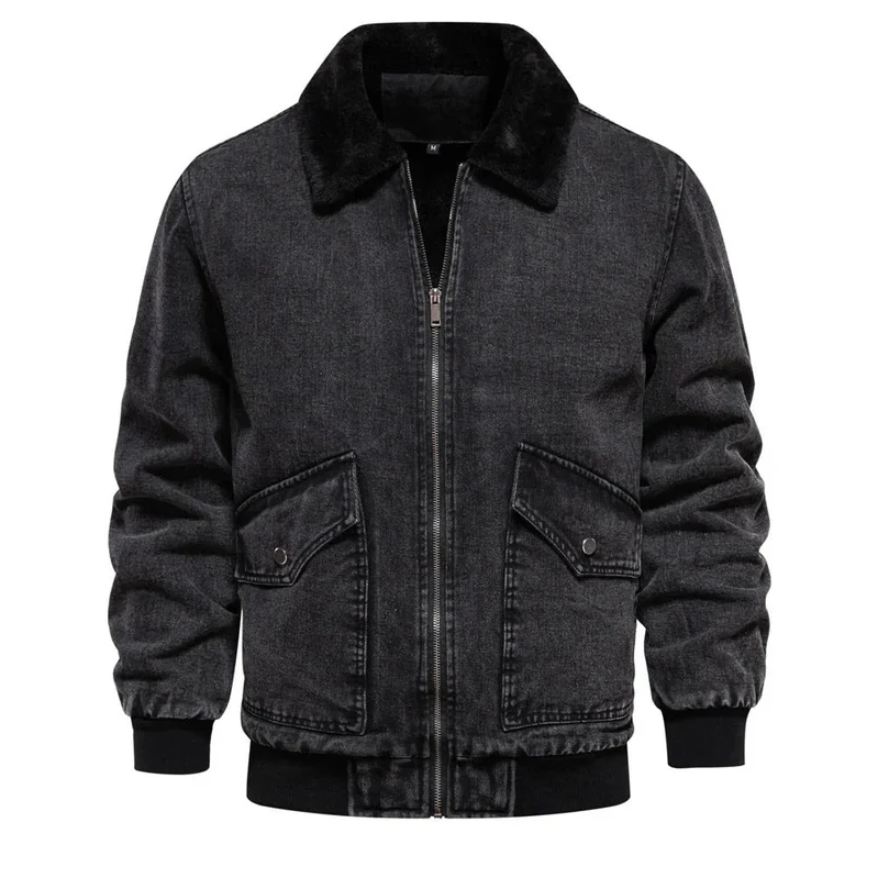 Tony - casual denim bomberjack