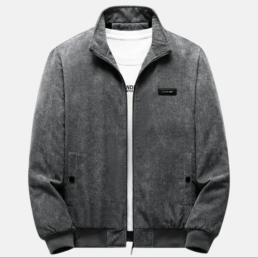 Retro corduroy jack voor heren | casual en veelzijdig