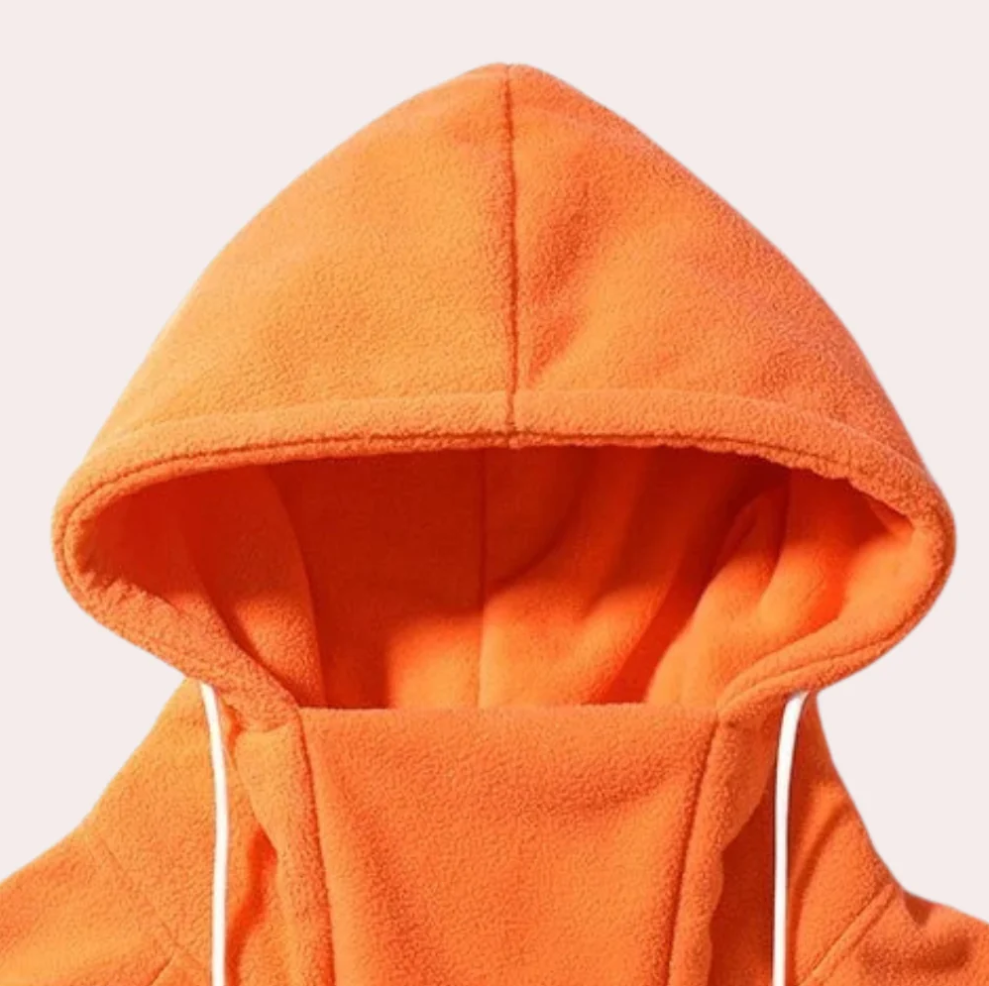 Warme grote maten hoodie voor heren