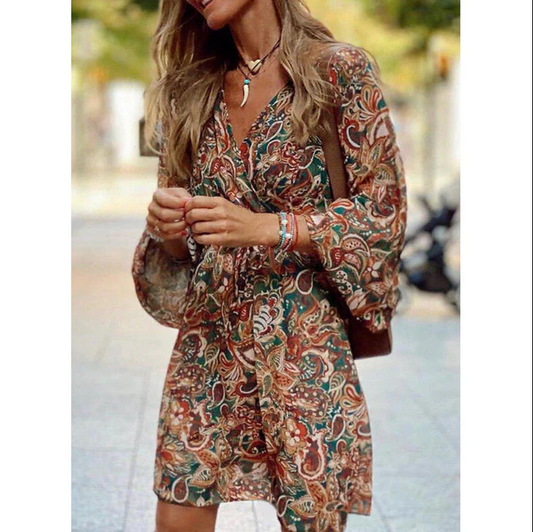 Summer breeze boho-jurk voor dames