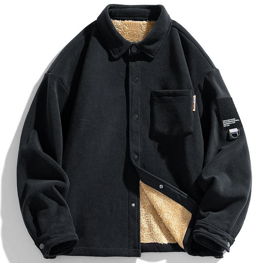 Valento - suède fleece gevoerde jas