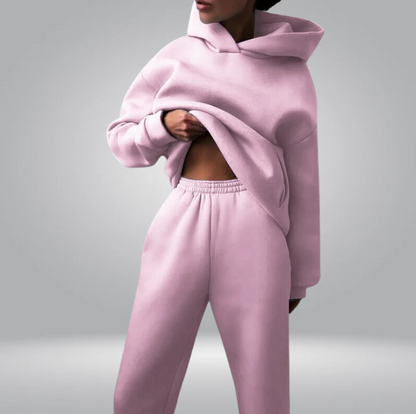 Josephine trainingspak | casual 2-delige hoodie- en joggingbroekset voor dames