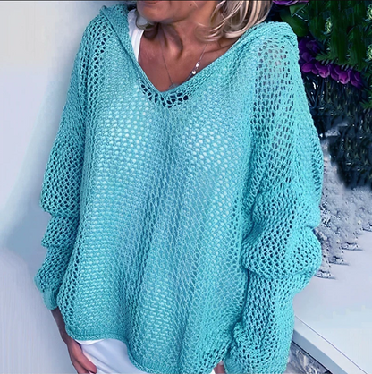 Melissa - comfortabele gebreide hoodie