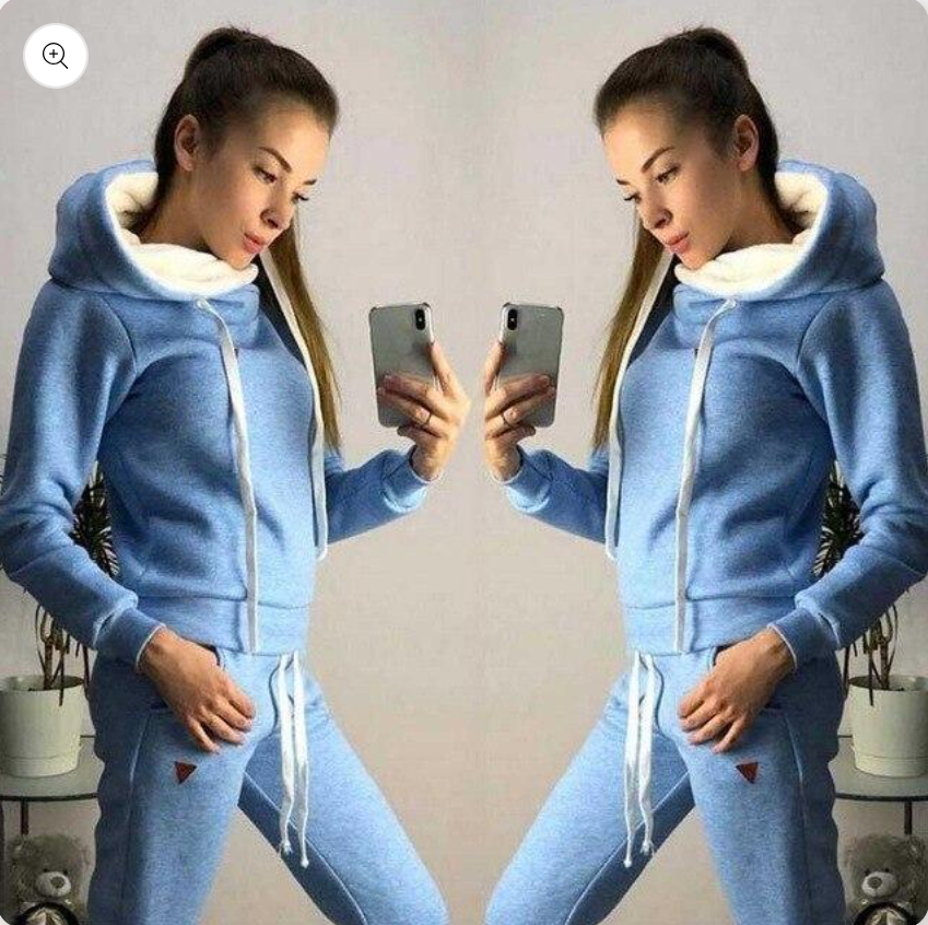 Sport droom - comfortabel, warm en sportief joggingpak