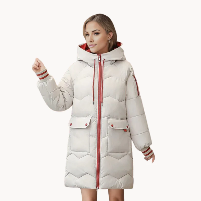Alessia | gezellige winter gevoerde parka damesjas