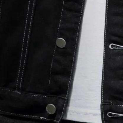 Darcio - winterspijkerjack met knopen voor heren