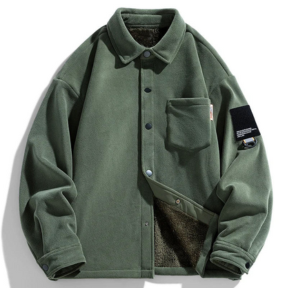Valento - suède fleece gevoerde jas