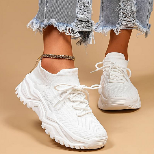 Casual sneakers met extra voetsteun voor dames