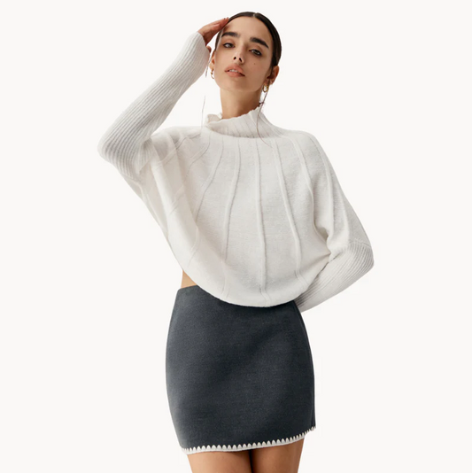 Lana | gezellige gebreide coltrui voor dames