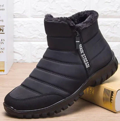 Javier | waterdichte warme katoenen laarzen met trekkoord