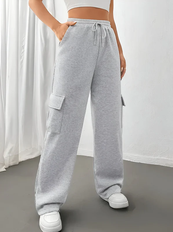 Zora | comfortabele en stijlvolle joggingbroek met klepzakken