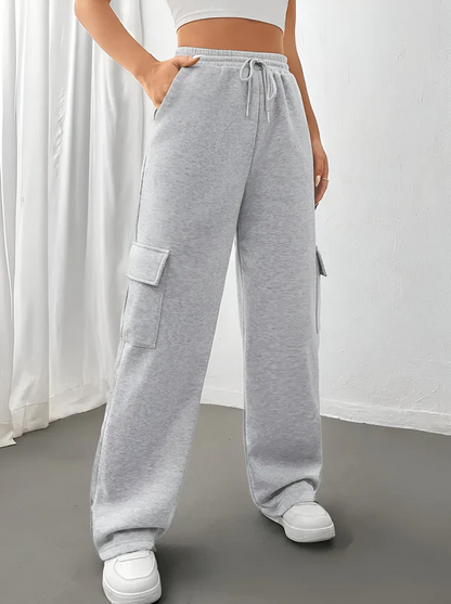 Zora | comfortabele en stijlvolle joggingbroek met klepzakken