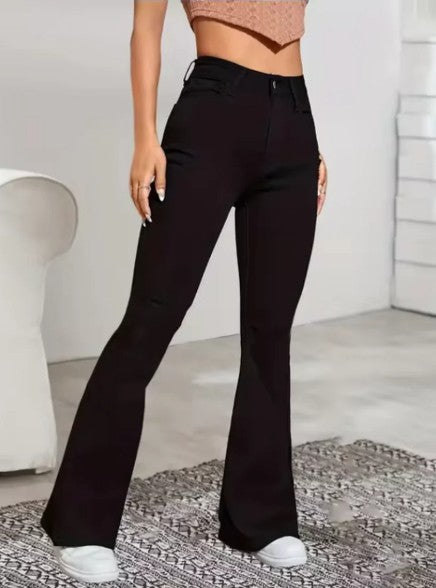 Wijd uitlopende broek van ariana-denim