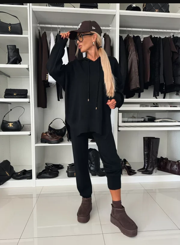 Brigida | casual, comfortabel vormgegeven tweedelige set voor dames