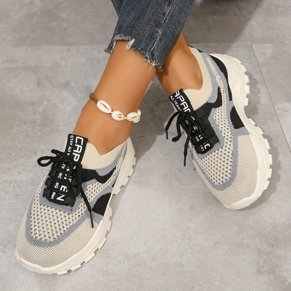 Ademende mesh-sneakers voor dames