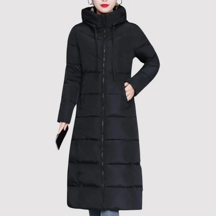 Leona | lange winterjas voor dames