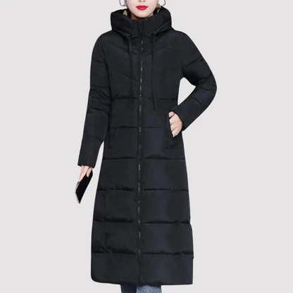 Leona | lange winterjas voor dames