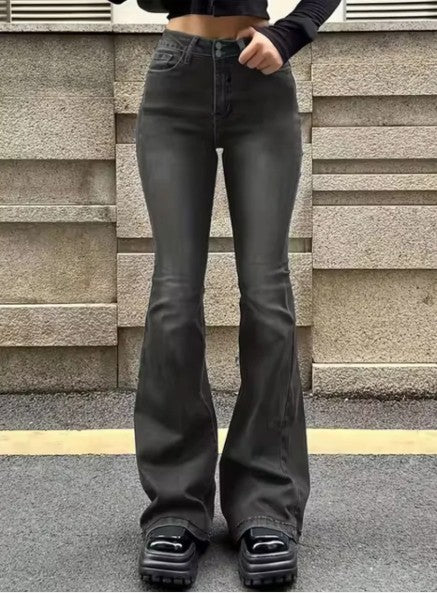 Wijd uitlopende broek van ariana-denim