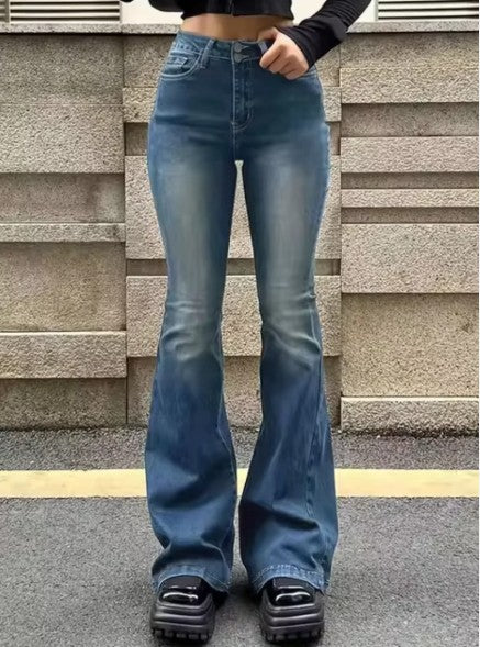 Wijd uitlopende broek van ariana-denim