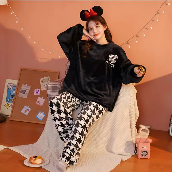 Gerda | gezellige fleece pyjamaset