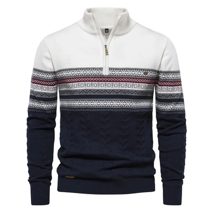 Roezeva | hoogwaardige trui met retro-patroon