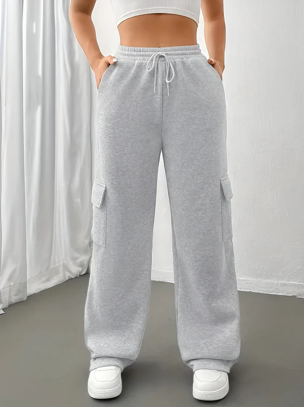 Zora | comfortabele en stijlvolle joggingbroek met klepzakken