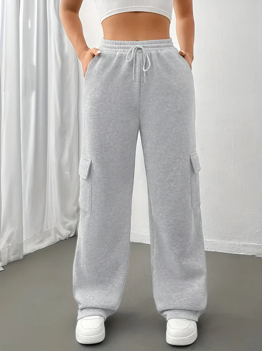 Zora | comfortabele en stijlvolle joggingbroek met klepzakken