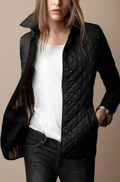 Evie slank zijden katoenen jasje