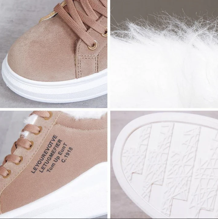 Warme wintersneakers voor dames