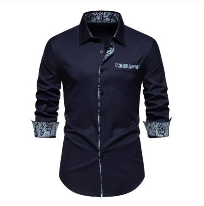 Ice - stretch shirt met lange mouwen voor heren