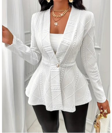 Savannah - elegante gebreide blazer