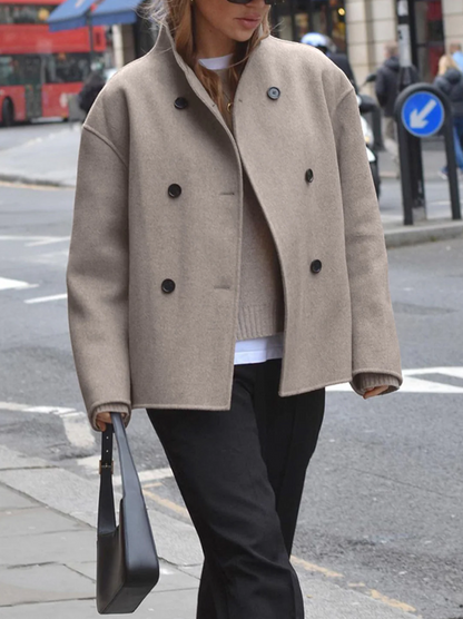 Lisa | trendy oversized pasvorm damenmantel