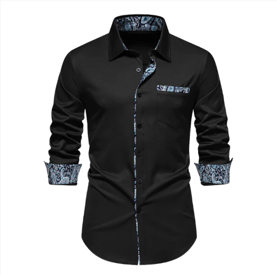 Ice - stretch shirt met lange mouwen voor heren