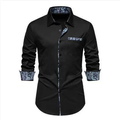 Ice - stretch shirt met lange mouwen voor heren