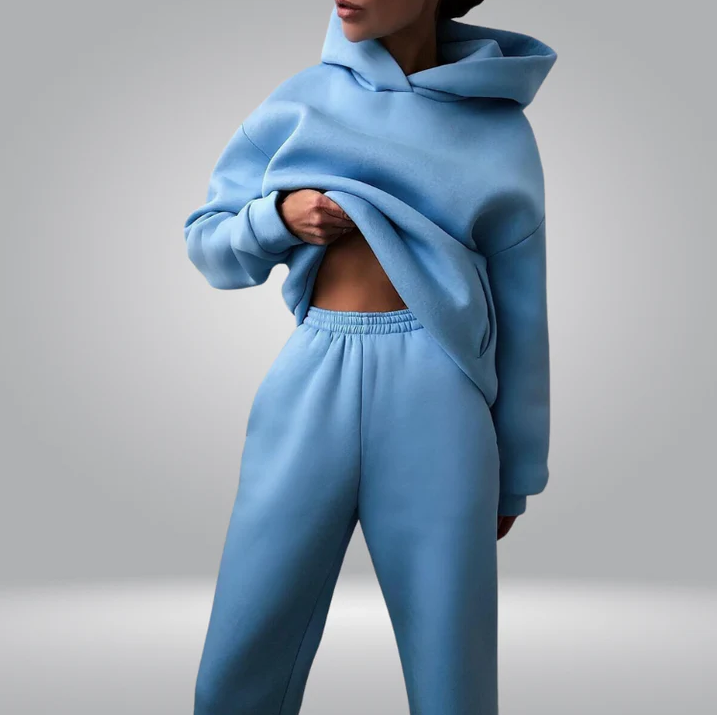 Josephine trainingspak | casual 2-delige hoodie- en joggingbroekset voor dames