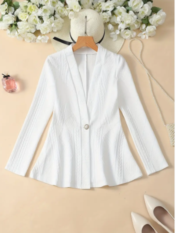 Savannah - elegante gebreide blazer