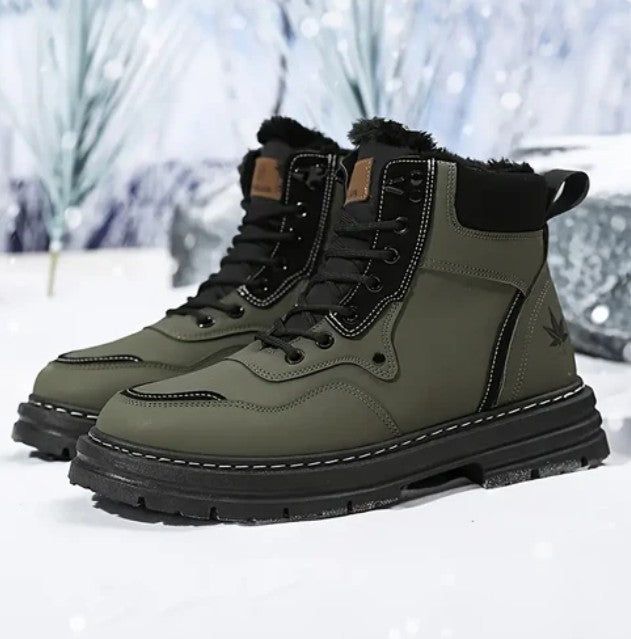 Levi - snowboots voor heren met dikke zolen