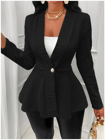 Savannah - elegante gebreide blazer
